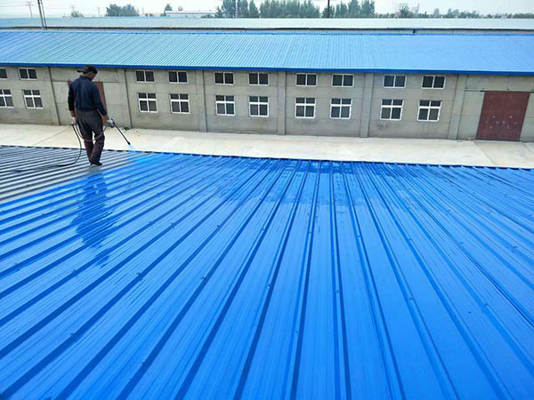 清新 彩钢瓦喷漆翻新工业厂房、仓库